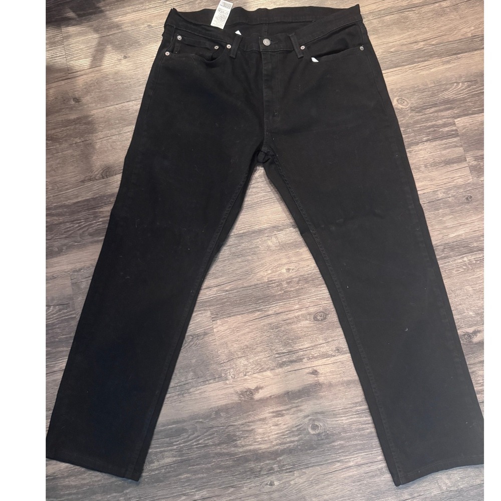 Levis‎ 559 Relaxed Straight Jeans Mens 38x32 Black Denim Pants